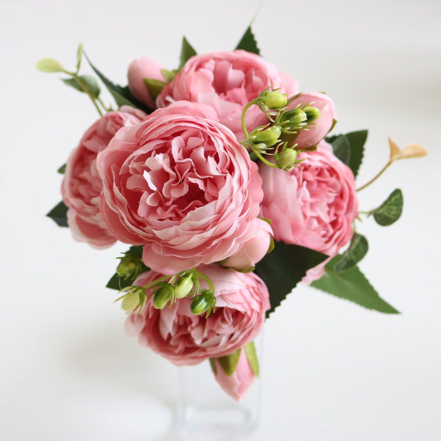 Simulation 5 Small Peony Wedding Home Artificial Flower Ornamental Flower - Pacisia