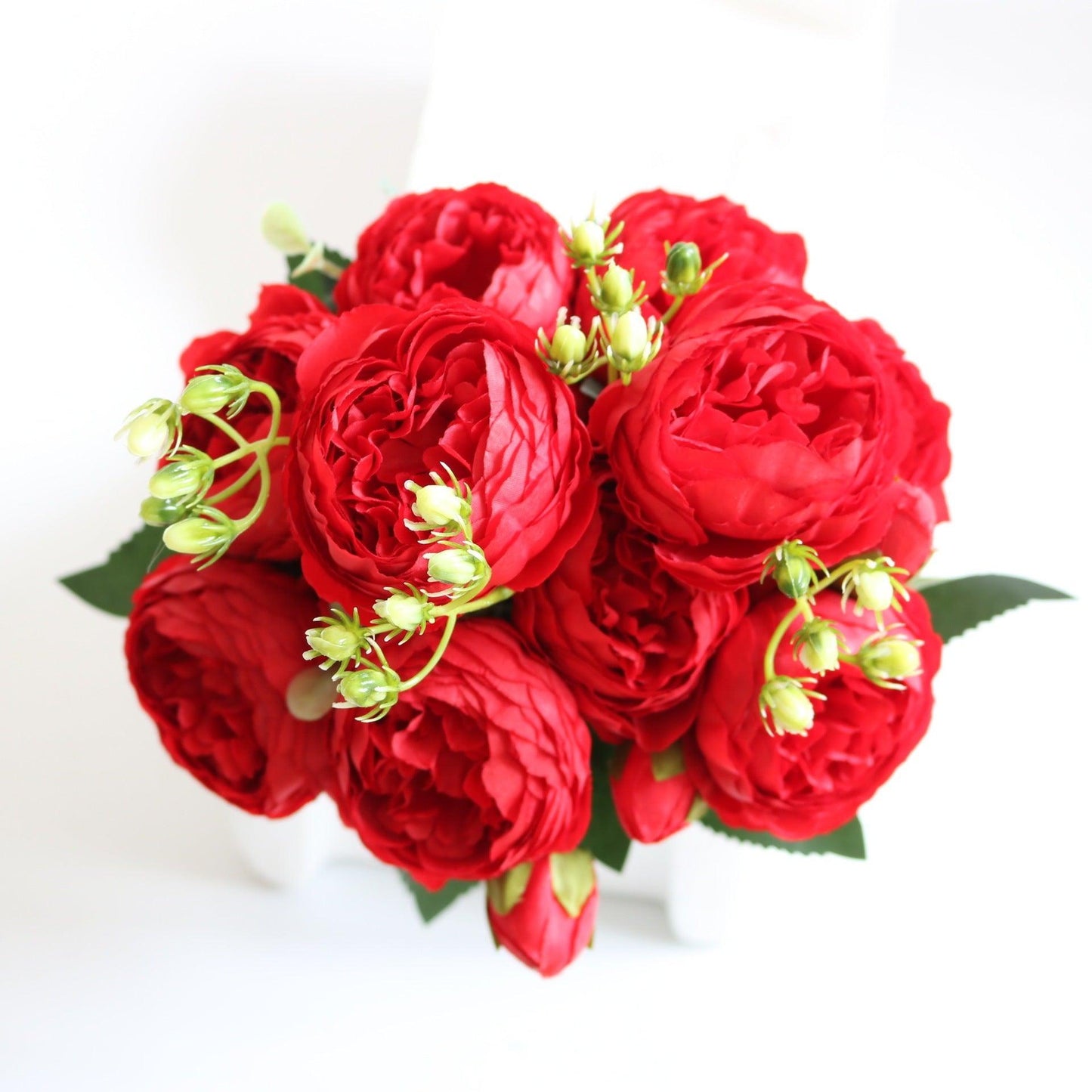 Simulation 5 Small Peony Wedding Home Artificial Flower Ornamental Flower - Pacisia