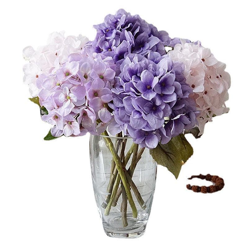 Single Hydrangea Artificial Flower Bouquet Ornaments - Pacisia