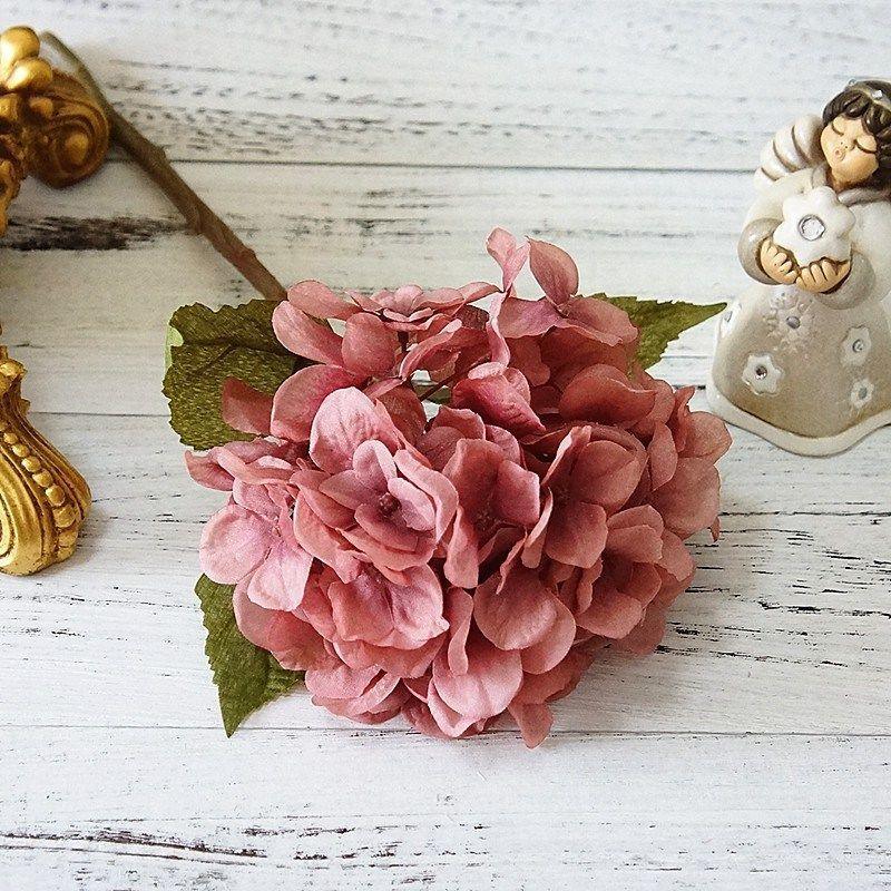 Single Hydrangea Artificial Flower Bouquet Ornaments - Pacisia