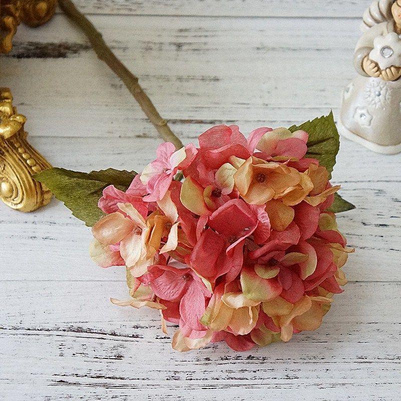 Single Hydrangea Artificial Flower Bouquet Ornaments - Pacisia