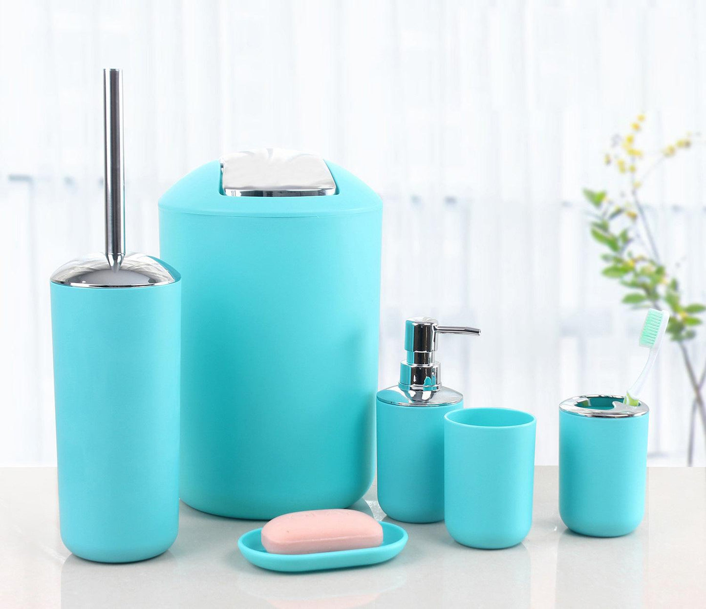 Six piece Bathroom Set - Pacisia