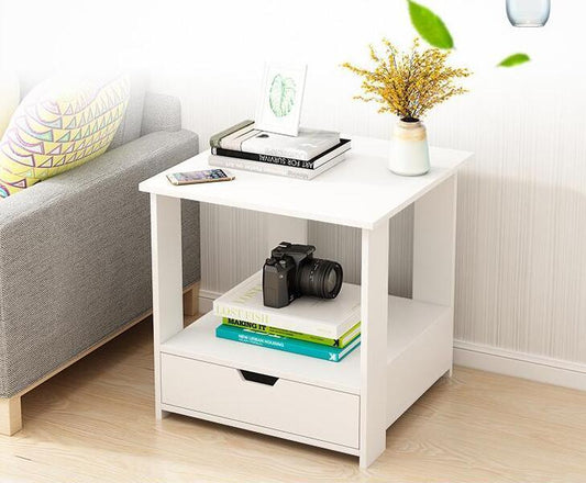 Small Tea Mini Small Square Bedside Table Side - Pacisia