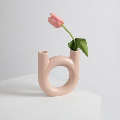 Small Vase Cute Modern Bedside Creative Decoration - Pacisia