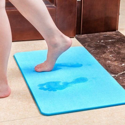 Solid color bathroom floor mat - Pacisia