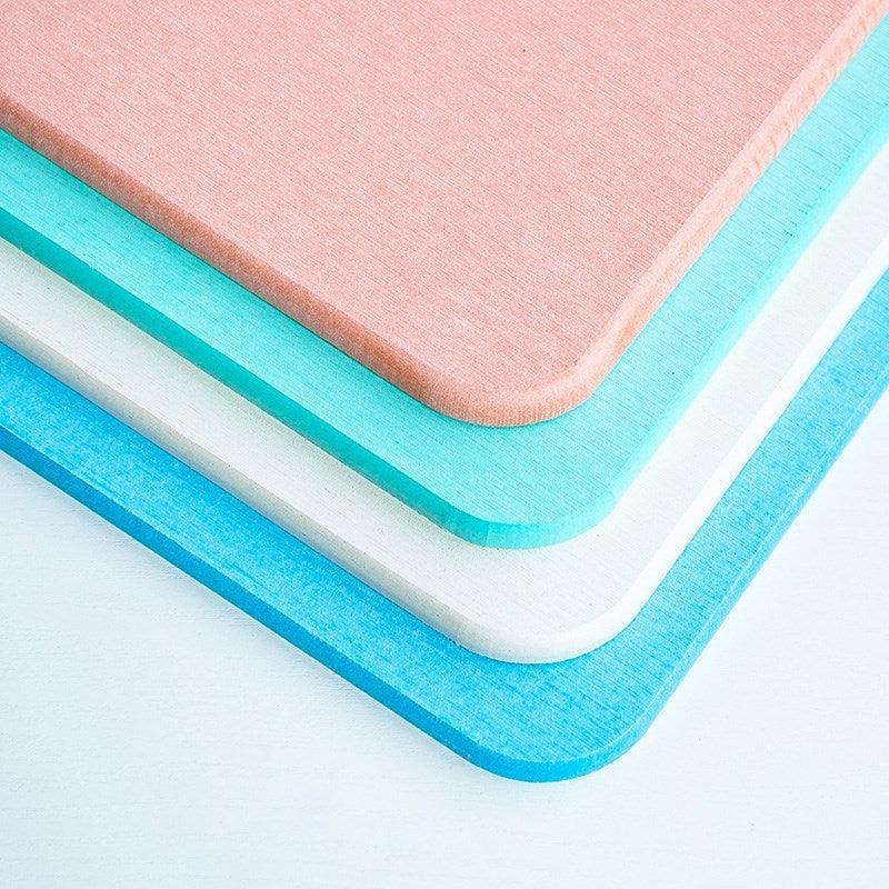 Solid color bathroom floor mat - Pacisia