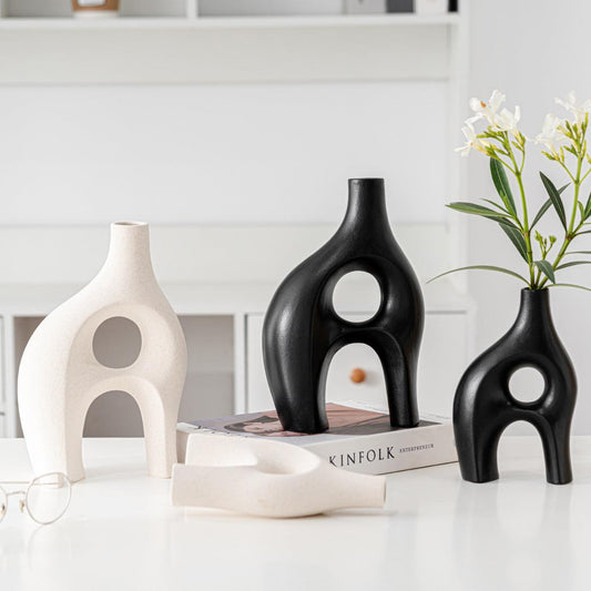 Special-shaped Creative Simple Ceramic Vase - Pacisia