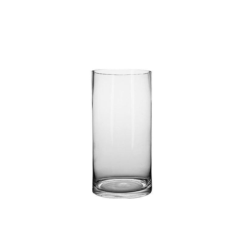 Straight Vase Glass Transparent Large Flower Arrangement Water - Pacisia
