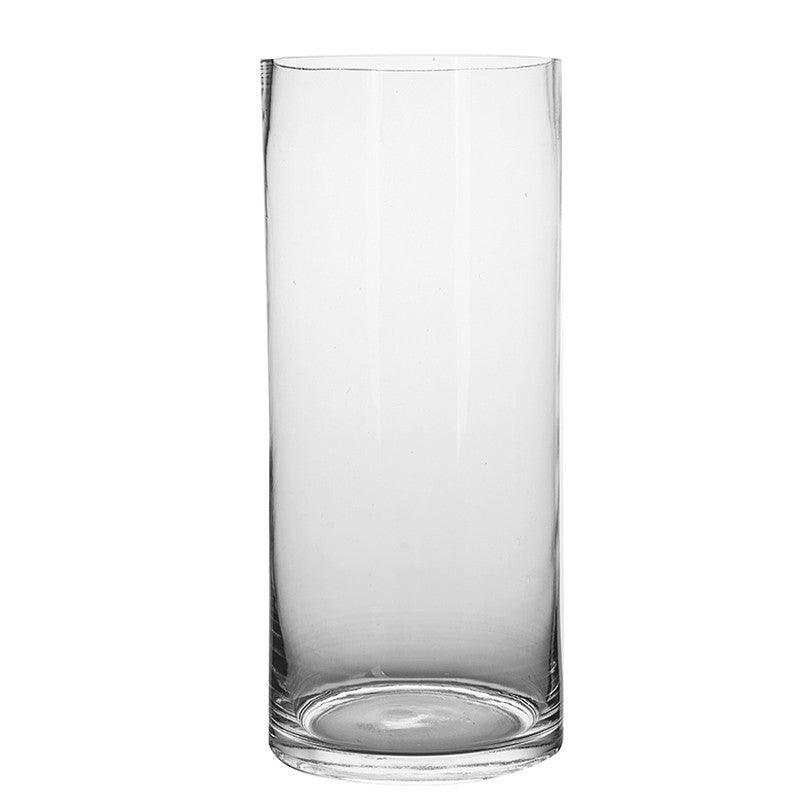 Straight Vase Glass Transparent Large Flower Arrangement Water - Pacisia