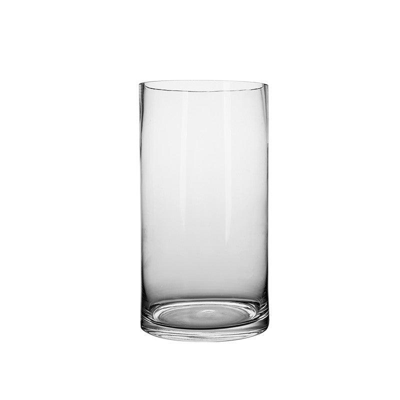 Straight Vase Glass Transparent Large Flower Arrangement Water - Pacisia
