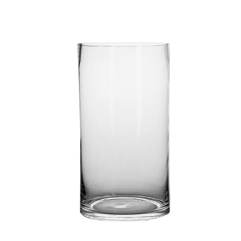 Straight Vase Glass Transparent Large Flower Arrangement Water - Pacisia