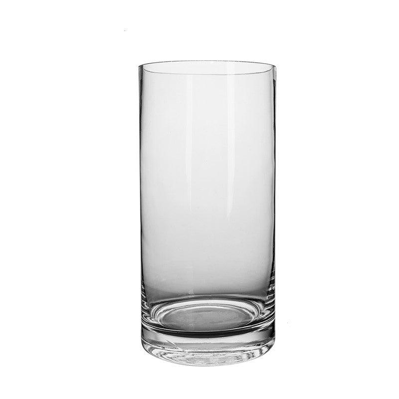 Straight Vase Glass Transparent Large Flower Arrangement Water - Pacisia