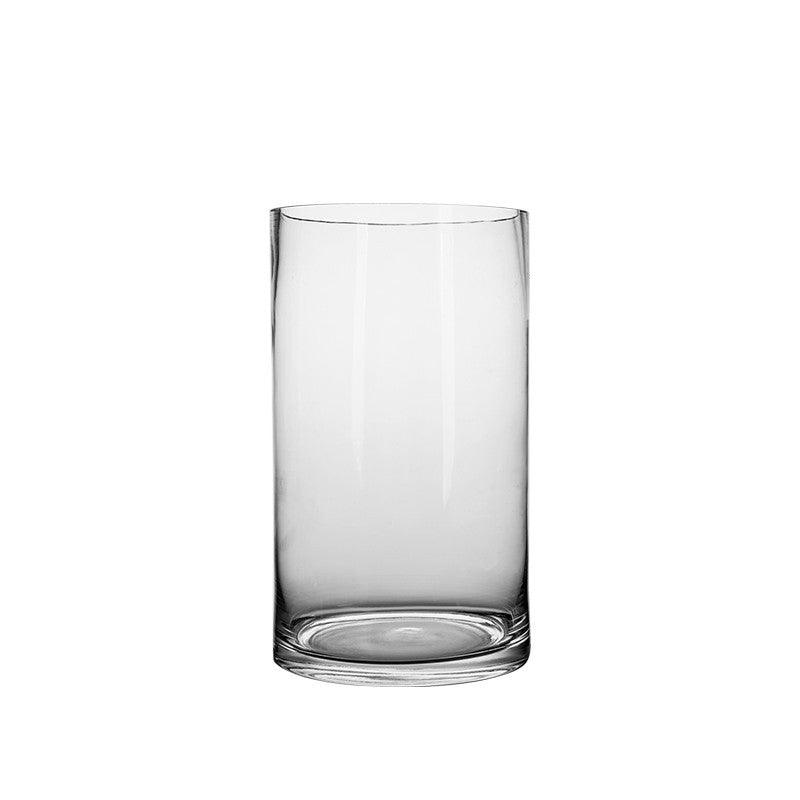 Straight Vase Glass Transparent Large Flower Arrangement Water - Pacisia
