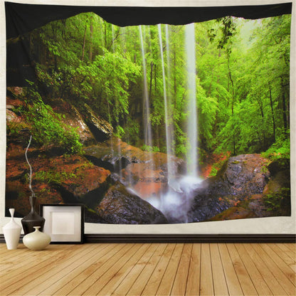 Big Tapestry Beautiful Natural Forest Large Wall Hanging Hippie Wall Hanging Bohemian Wall Tapestries Mandala Wall Art Decor - Pacisia