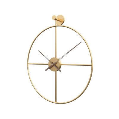 Style Wall Clock Creative Clock Fashion Iron Clock - Pacisia