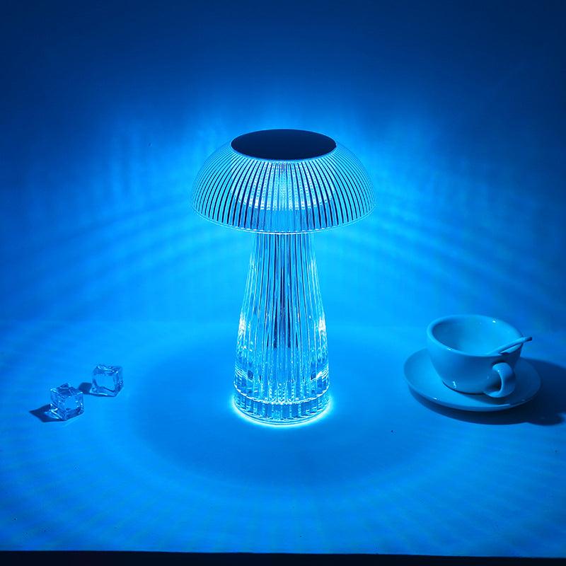 Creative Crystal Lamp Jellyfish Table Lamp Light Luxury Touch Decoration Home Decor - Pacisia
