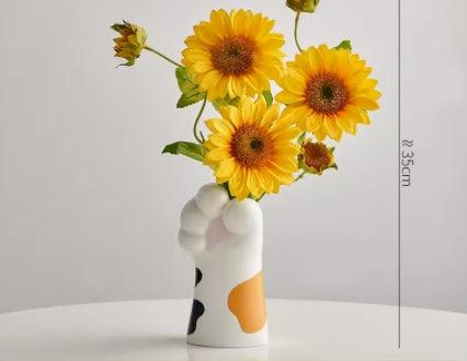 Sunflower Vase Decoration, Living Room Entrance - Pacisia