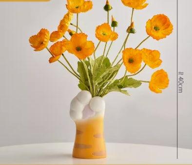 Sunflower Vase Decoration, Living Room Entrance - Pacisia