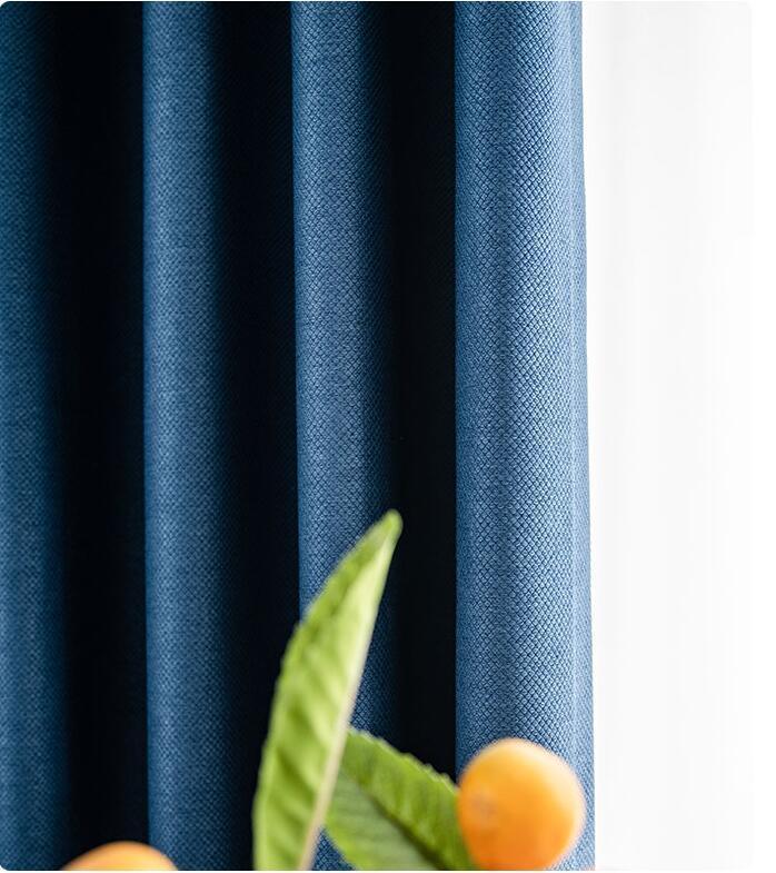 Super-Strong Soundproof Curtain for Bedroom - Full Shading, Sound-Absorbing, Dark Blue - Pacisia