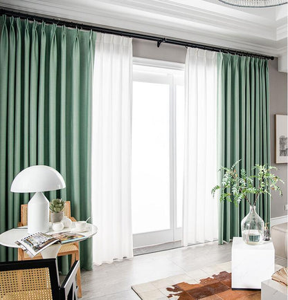 Super-Strong Soundproof Curtain for Bedroom - Full Shading, Sound-Absorbing, Dark Blue - Pacisia