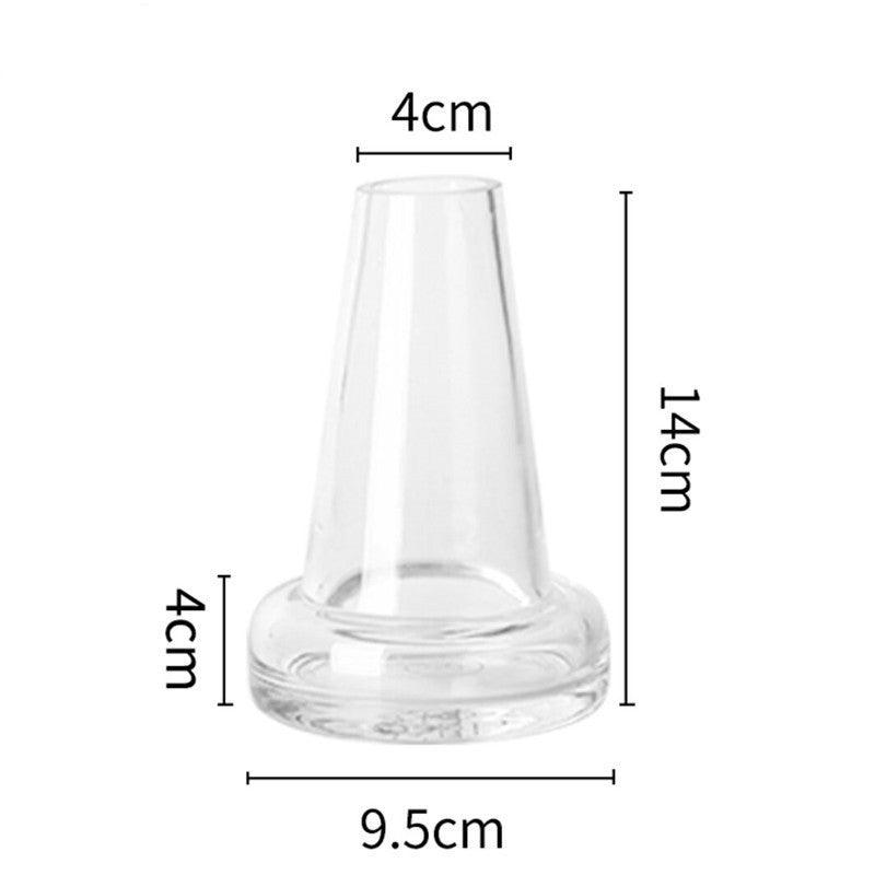 Table Glass Single Flower Arrangement Small Vase - Pacisia