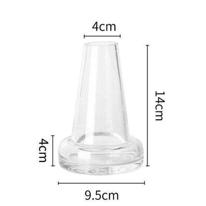 Table Glass Single Flower Arrangement Small Vase - Pacisia