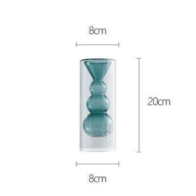 Test Tube Transparent Glass Vase Flower Arranging Device - Pacisia