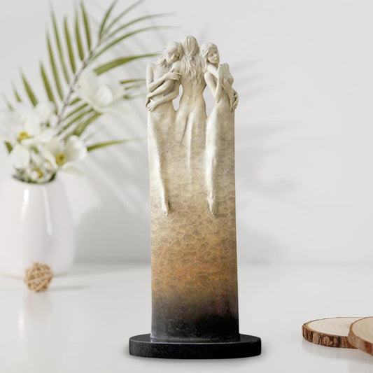 Three Goddess Statue Art Craft Resin Ornament - Pacisia