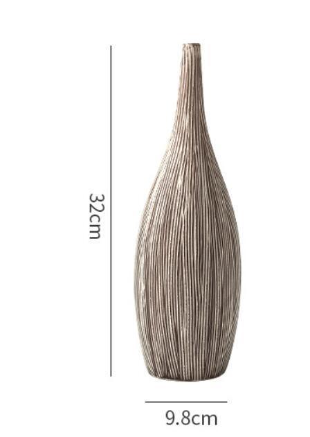 Three-line Thin Mouth Vase Decoration - Pacisia