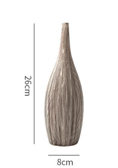 Three-line Thin Mouth Vase Decoration - Pacisia