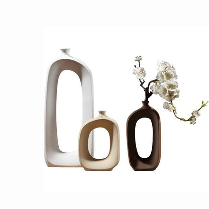 Three-piece ceramic vase - Pacisia