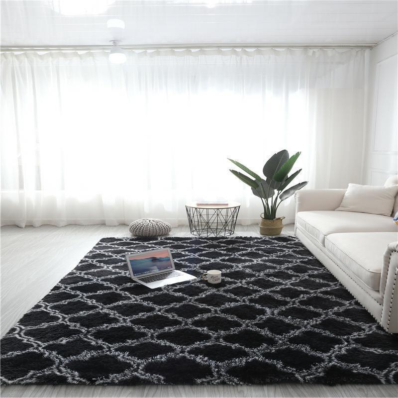 Tie-dye silk wool design carpet - Pacisia