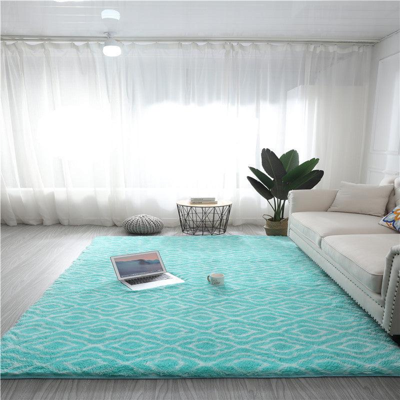 Tie-dye silk wool design carpet - Pacisia