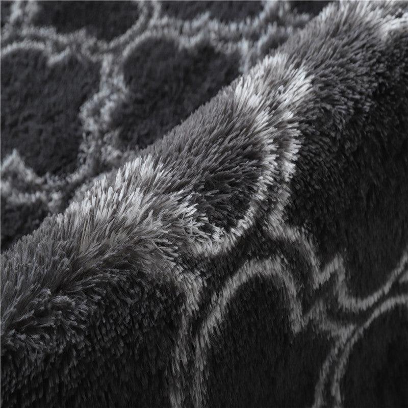 Tie-dye silk wool design carpet - Pacisia