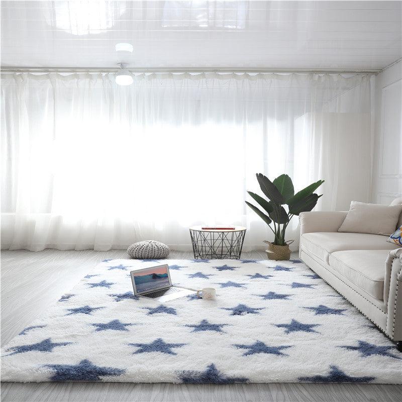 Tie-dye silk wool design carpet - Pacisia