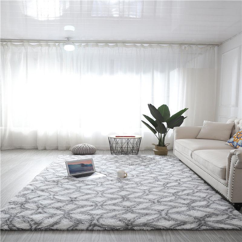 Tie-dye silk wool design carpet - Pacisia