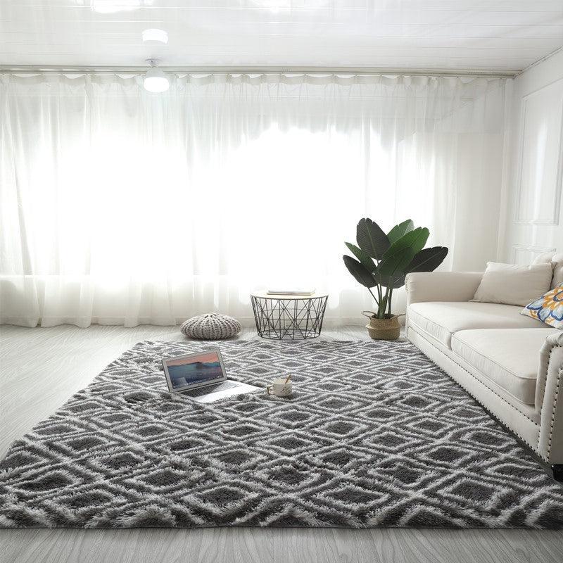 Tie-dye silk wool design carpet - Pacisia