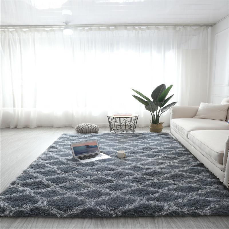 Tie-dye silk wool design carpet - Pacisia