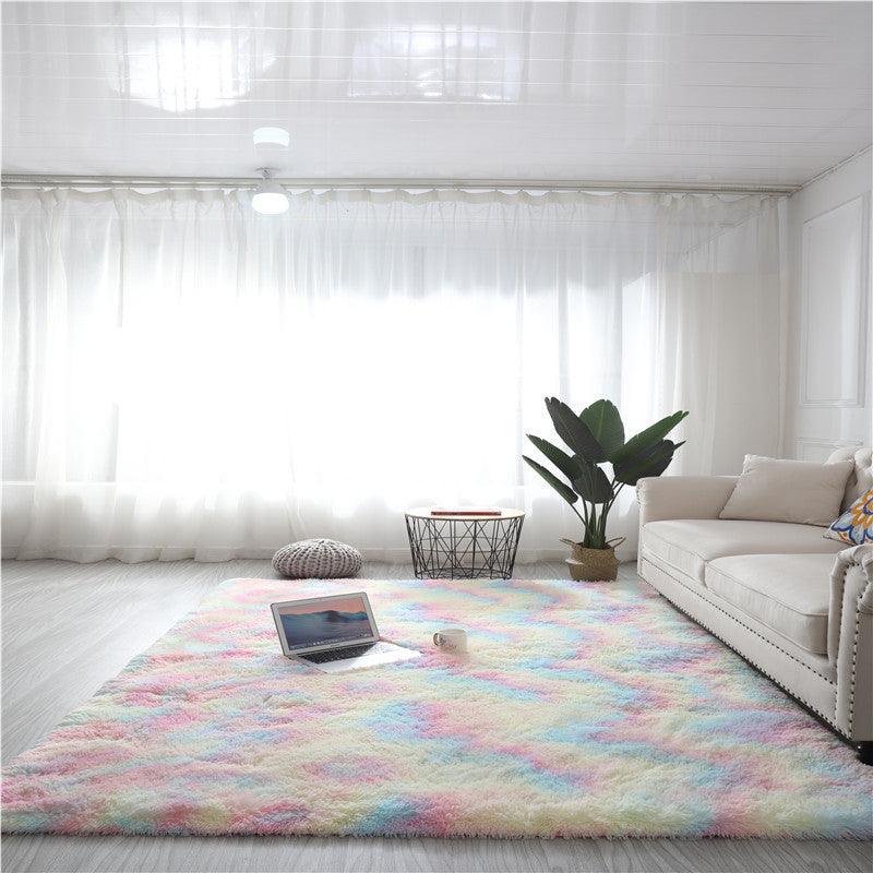 Tie-dye silk wool design carpet - Pacisia