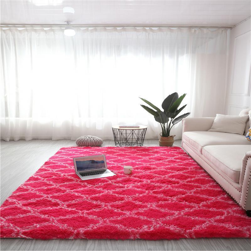Tie-dye silk wool design carpet - Pacisia
