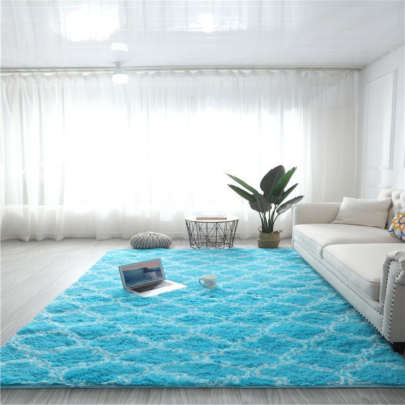 Tie-dye silk wool design carpet - Pacisia