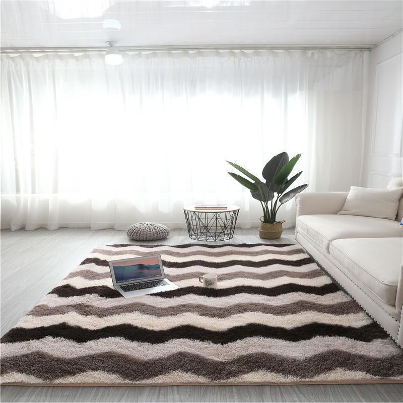 Tie-dye silk wool design carpet - Pacisia