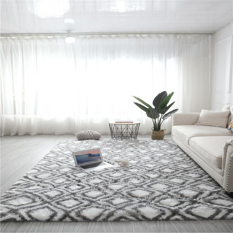 Tie-dye silk wool design carpet - Pacisia