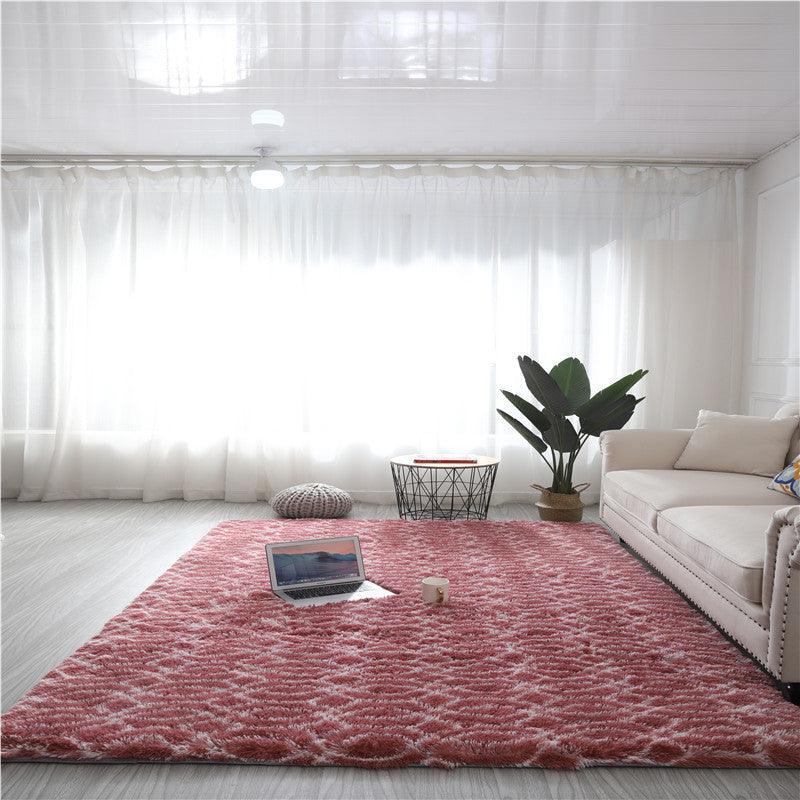 Tie-dye silk wool design carpet - Pacisia