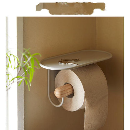 Toilet Paper Towels And Toilet Paper Racks Without Perforation And Hanging On The Wall - Pacisia