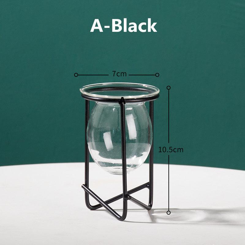 Transparent Glass Vase Home Desktop Decoration - Pacisia