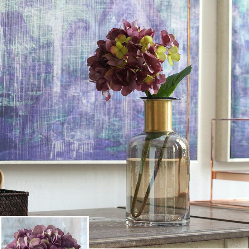 Transparent Glass Vase Modern Simple And Fashionable Flower Arrangement - Pacisia