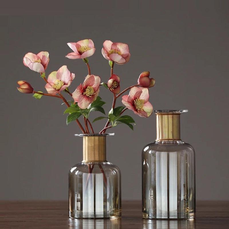 Transparent Glass Vase Modern Simple And Fashionable Flower Arrangement - Pacisia