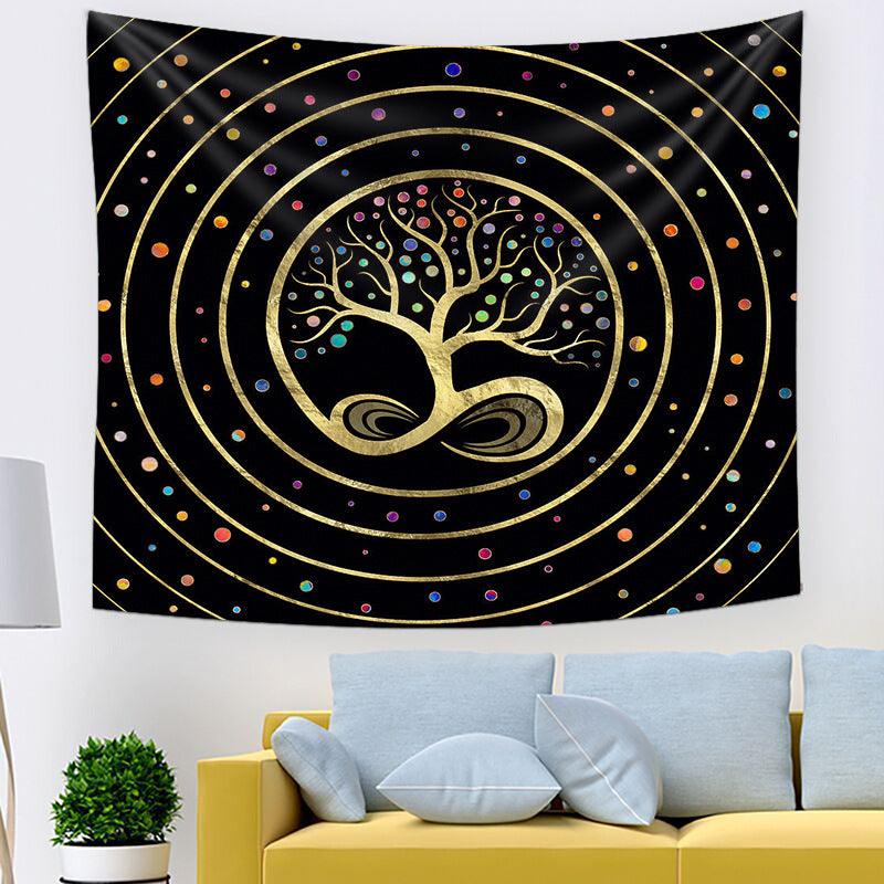 Tree Of Life Tapestry Home Room Decoration Student Dormitory Bedside - Pacisia