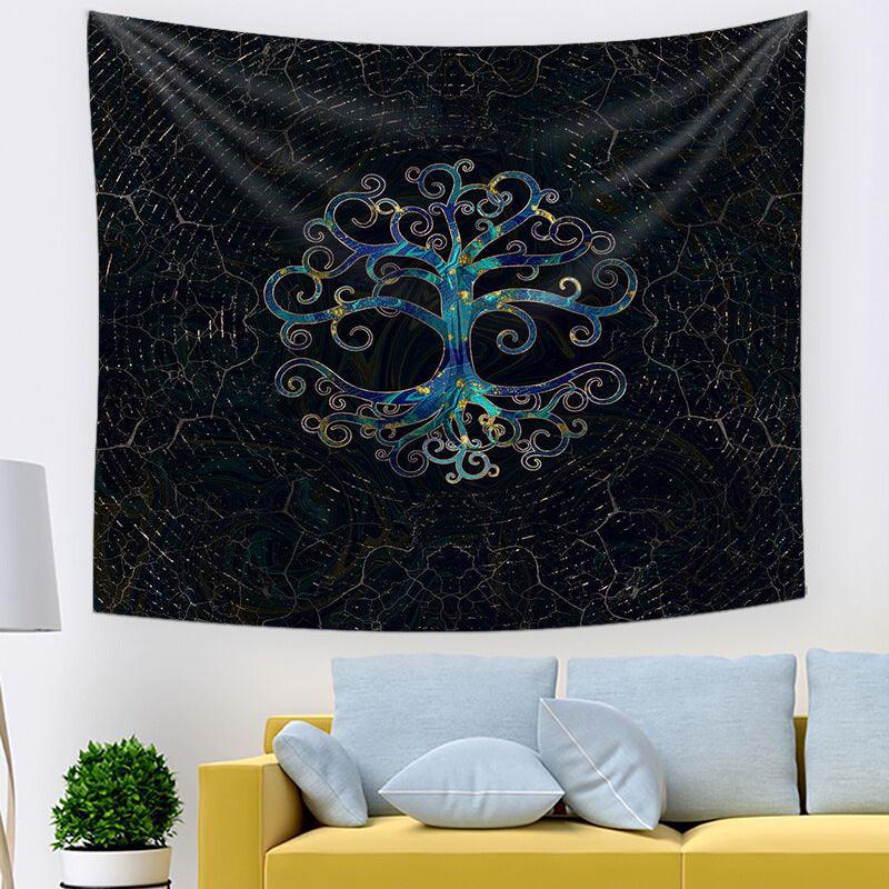 Tree Of Life Tapestry Home Room Decoration Student Dormitory Bedside - Pacisia